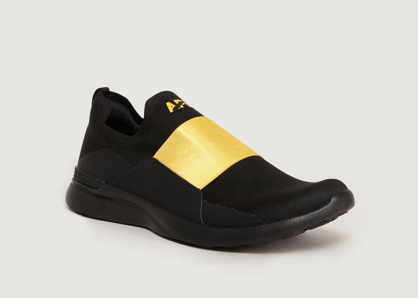 l'exception Sneakers Slip On Tech Loom Bliss Noir Athletic Propulsion Labs