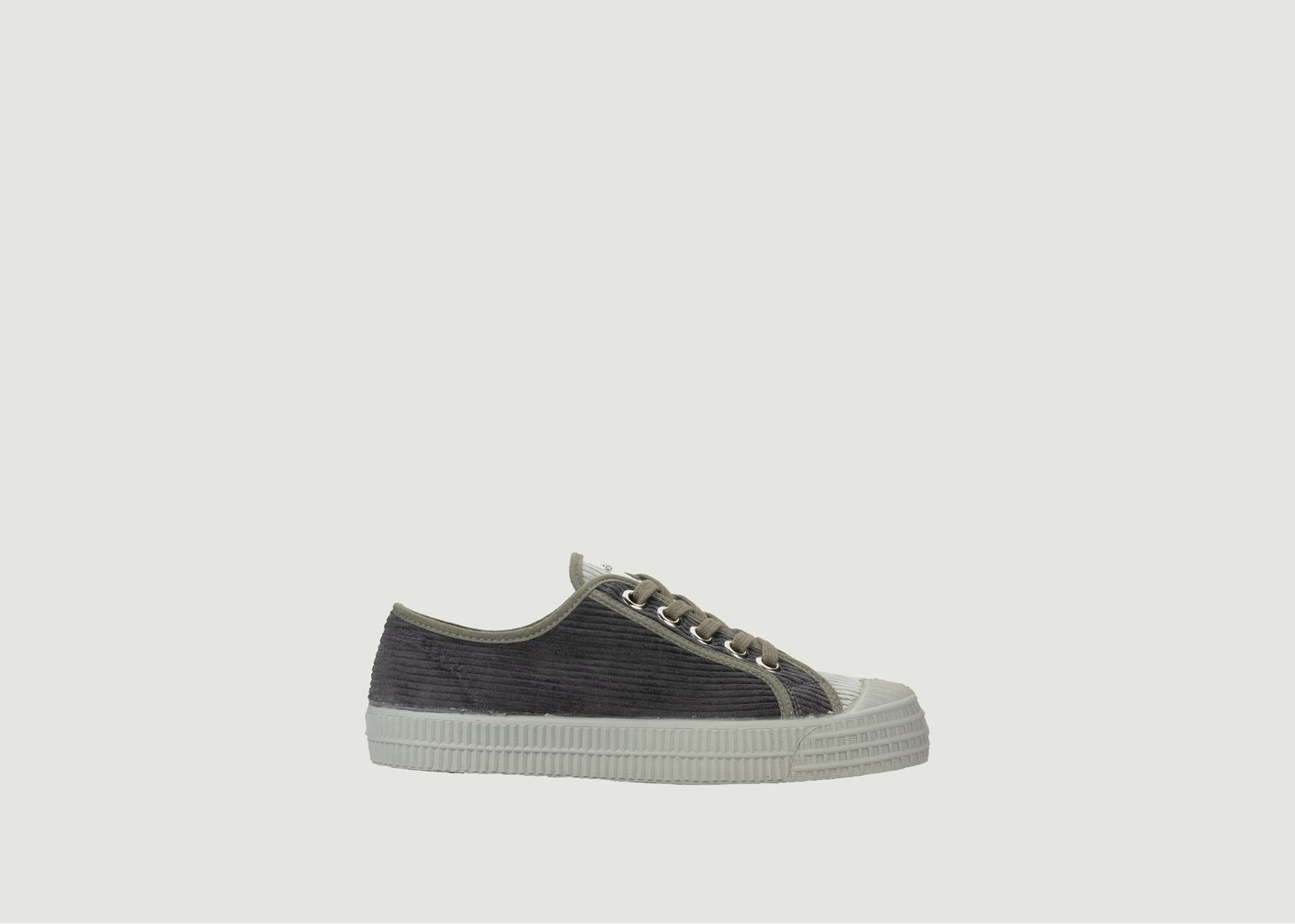 l'exception Sneakers Star Master Corduroy Gris Novesta