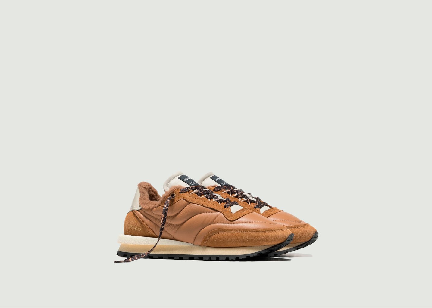L'exception Sneakers Tenkei Polar Fleece Caramel Hidnander