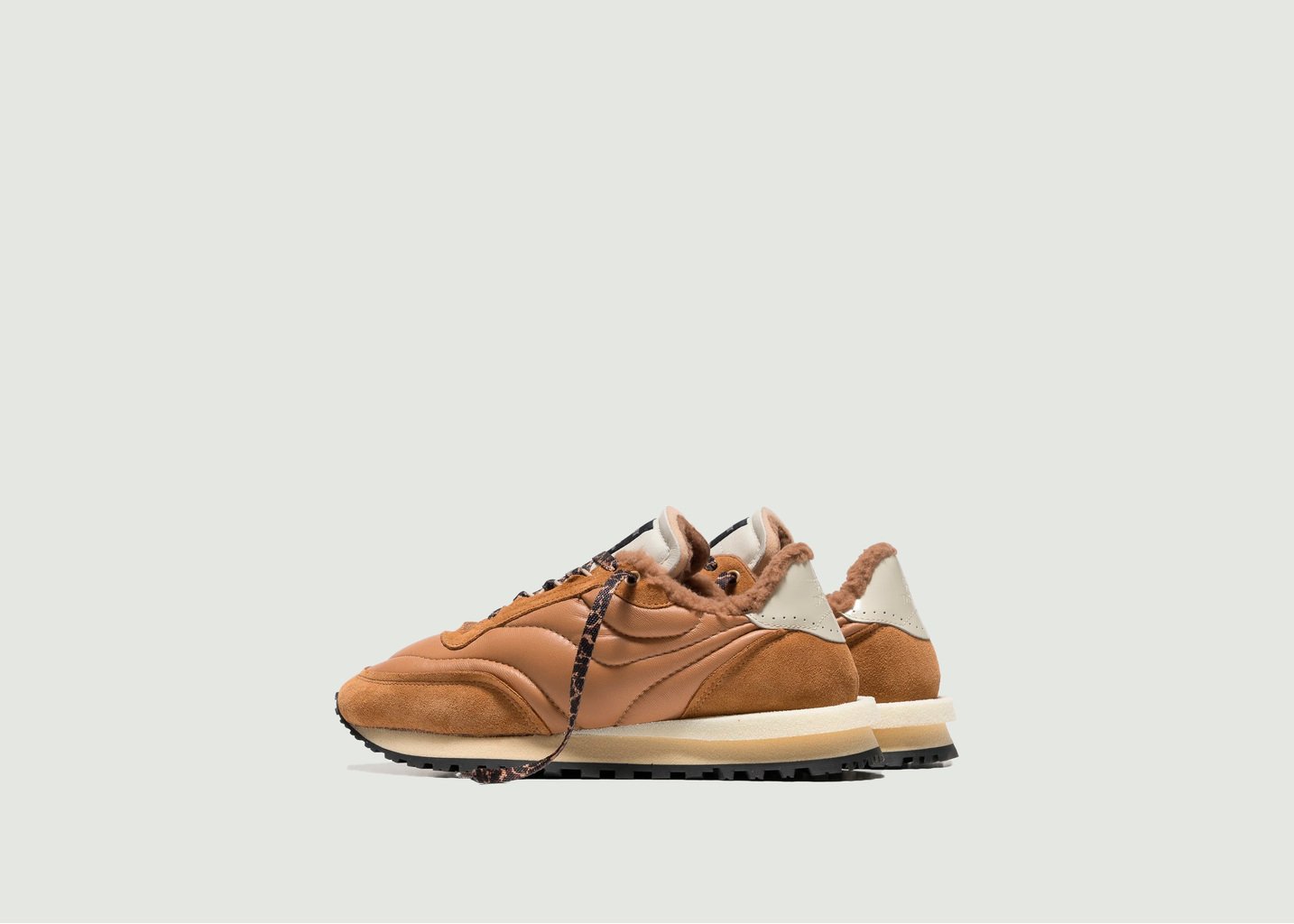 L'exception Sneakers Tenkei Polar Fleece Caramel Hidnander