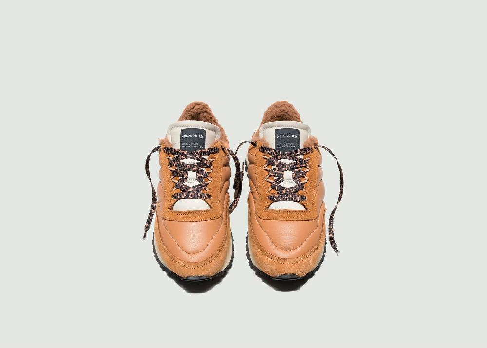 L'exception Sneakers Tenkei Polar Fleece Caramel Hidnander