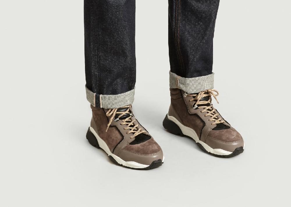 L'exception Sneakers ZSP7 Mountain Ripstop Gris Zespa