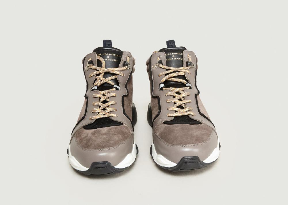 L'exception Sneakers ZSP7 Mountain Ripstop Gris Zespa