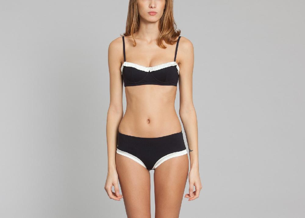 L'exception Soutien Gorge Balconnet Psyché Bleu Marine Coryphée