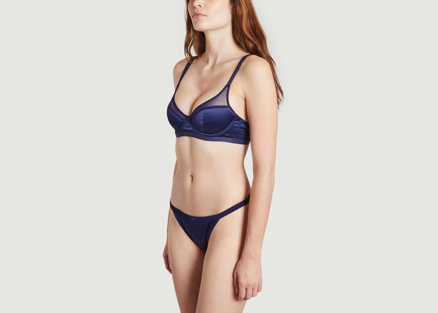 L'exception Soutien Gorge Celia Bleu Marine Love Stories