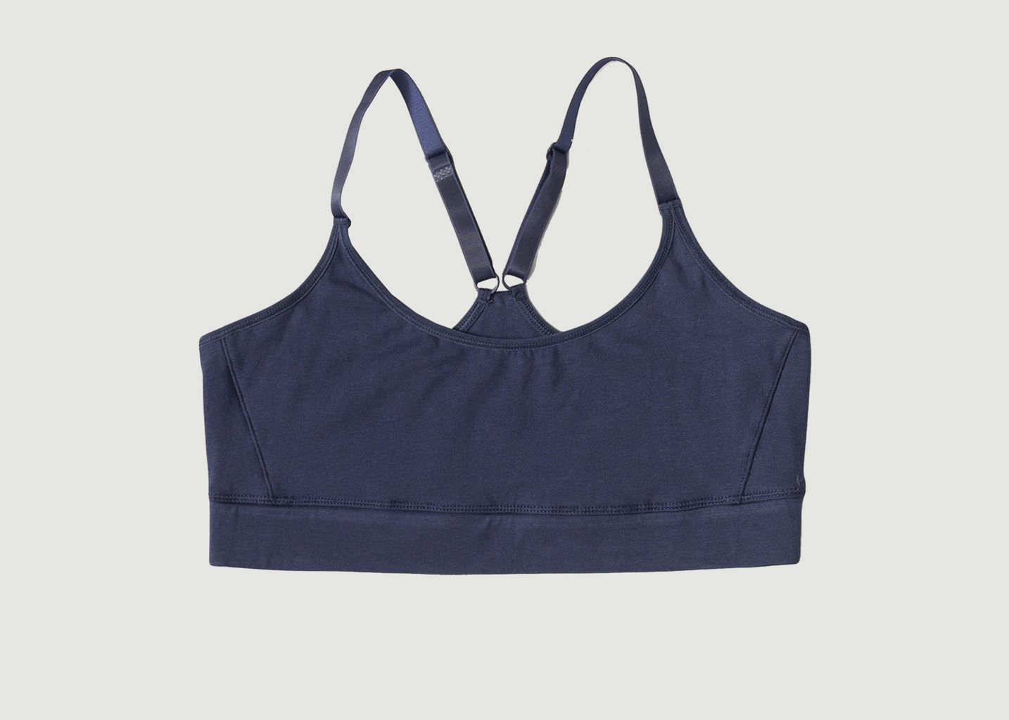 l'exception Soutien Gorge Coton Organique Cobalt Organic Basics
