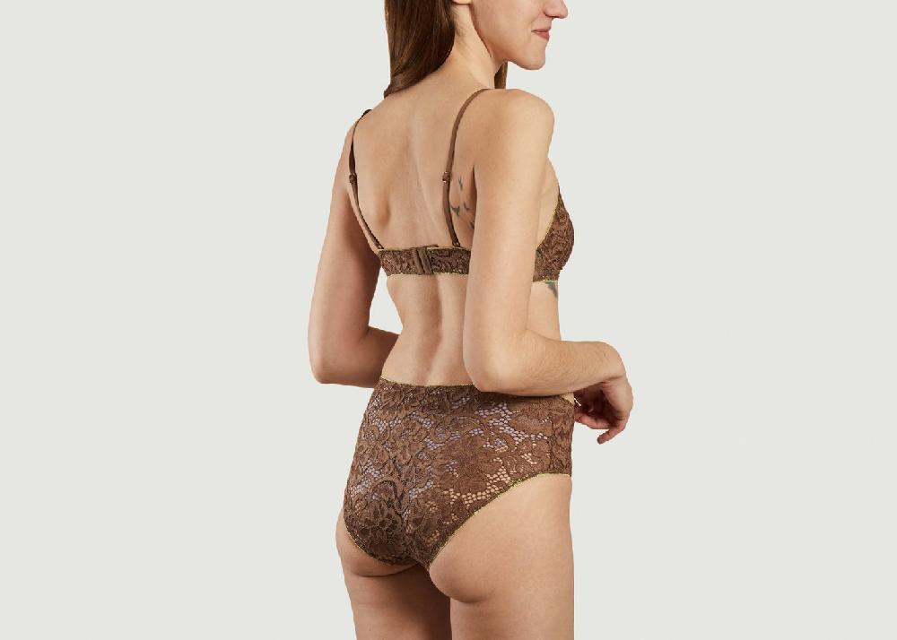 L'exception Soutien Gorge Maaliko 13016 Marron Samsoe & Samsoe