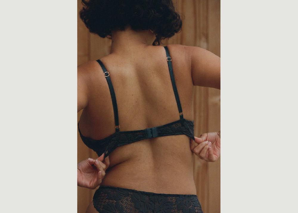 L'exception Soutien Gorge Raphaelle Noir Nénés Paris