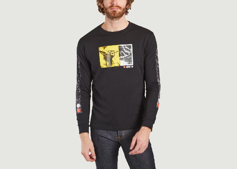 l'exception Star Wars x Element Yoda LS Noir Element