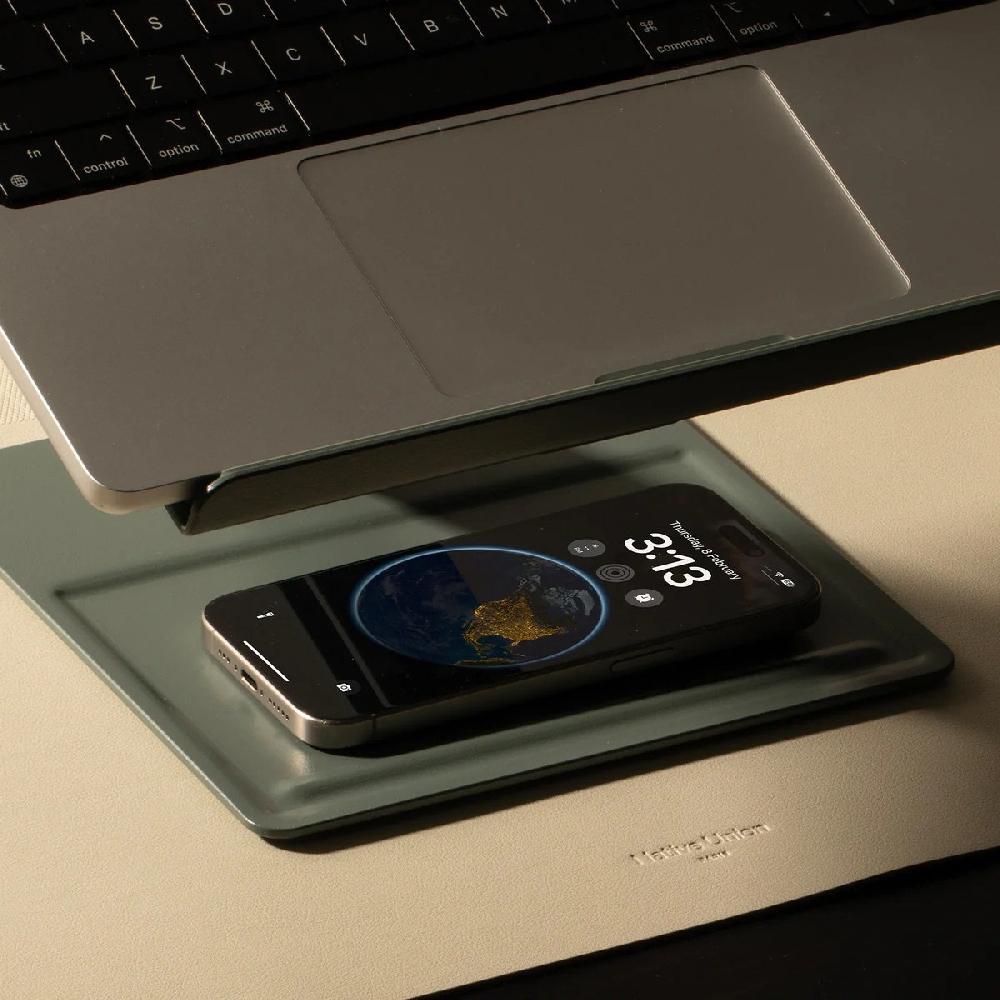 L'exception Support De Bureau Pour Ordinateur Portable Vert Sapin Native Union
