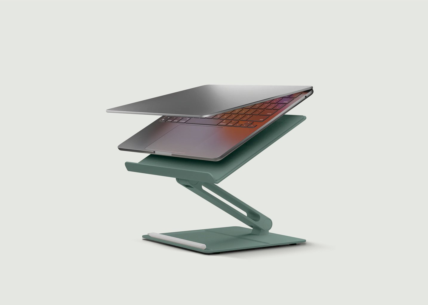 l'exception Support de bureau pour ordinateur portable Vert Sapin Native Union