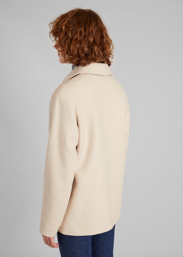 L'exception Sur Veste Laine Vierge Fabriquée En France Ecru L'Exception Paris