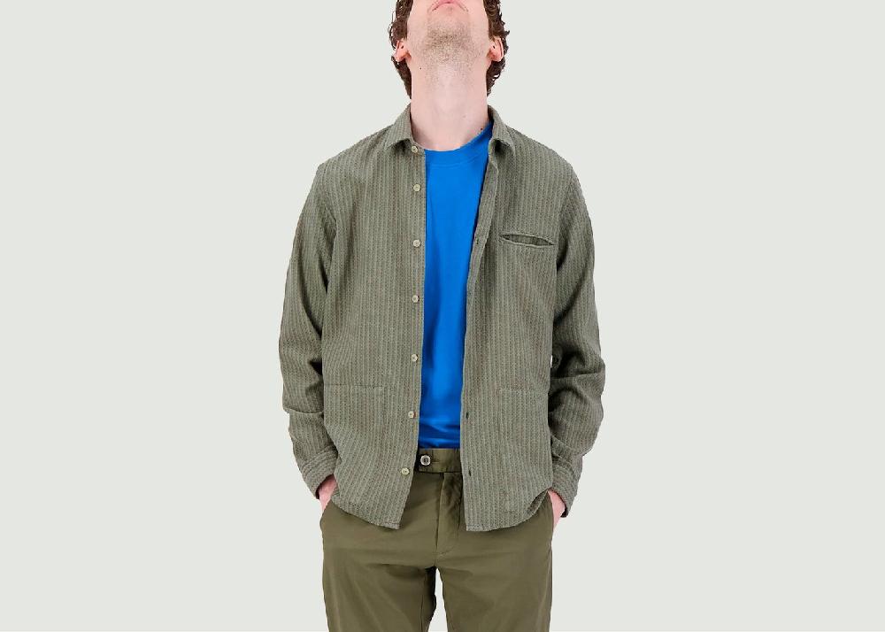 L'exception Surchemise à Motifs Khaki JagVi Rive Gauche