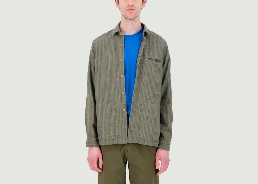 l'exception Surchemise à motifs Khaki JagVi Rive Gauche