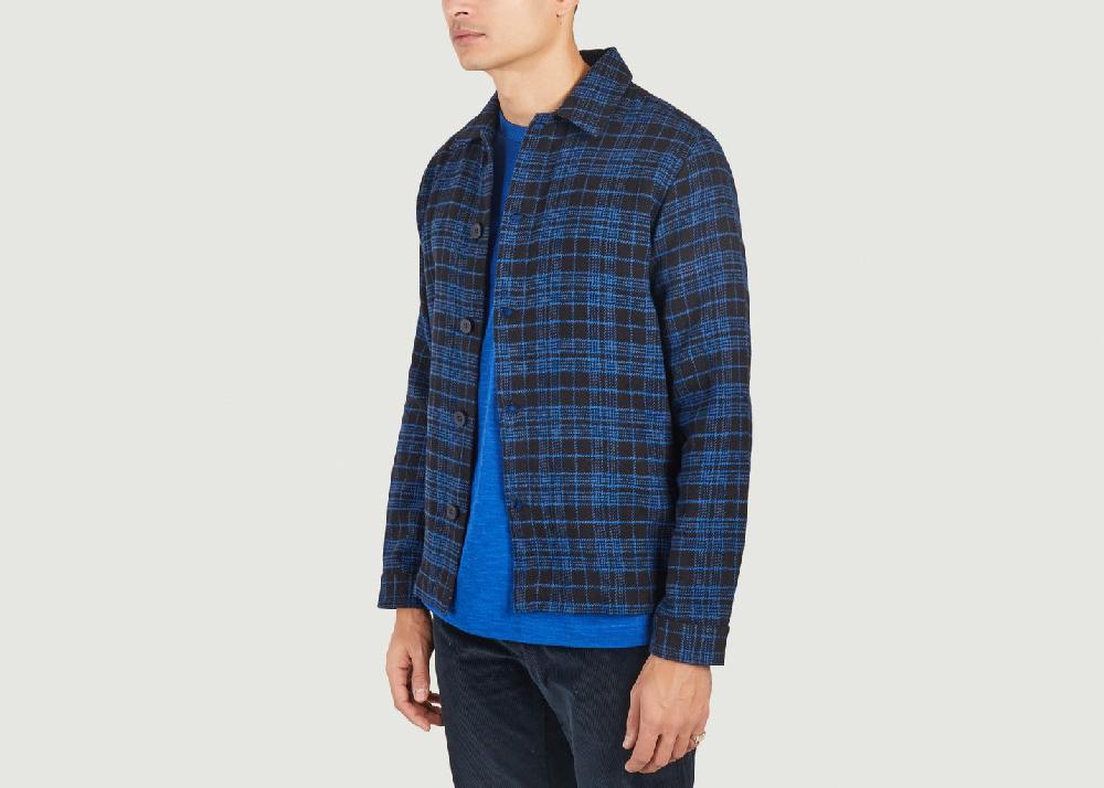 L'exception Surchemise Classique Noir Knowledge Cotton Apparel