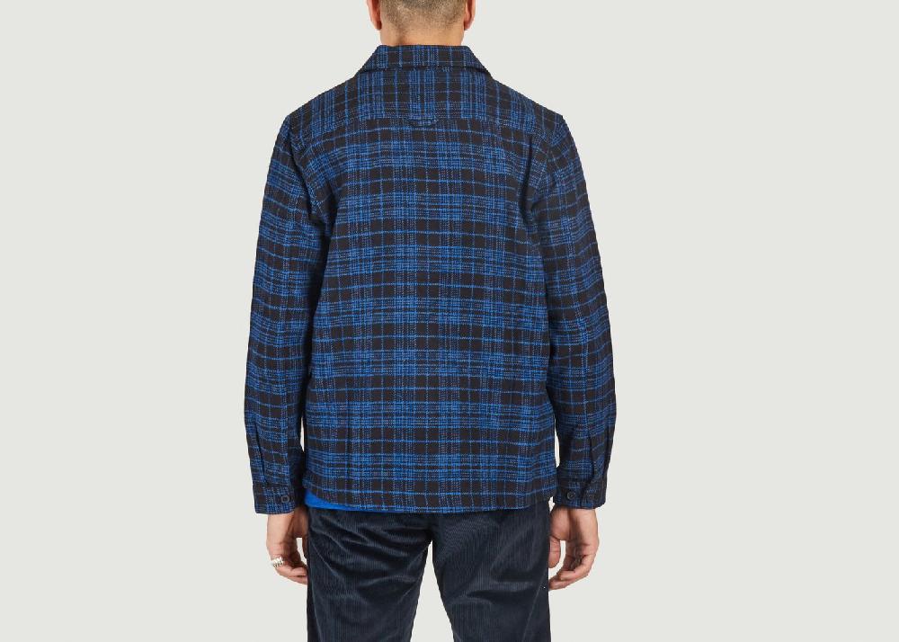L'exception Surchemise Classique Noir Knowledge Cotton Apparel