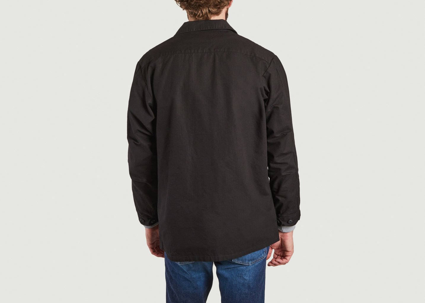 L'exception Surchemise F.W.U En Coton Noir Japan Blue Jeans
