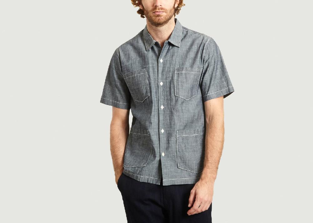 l'exception Surchemise Summer Indigo Universal Works