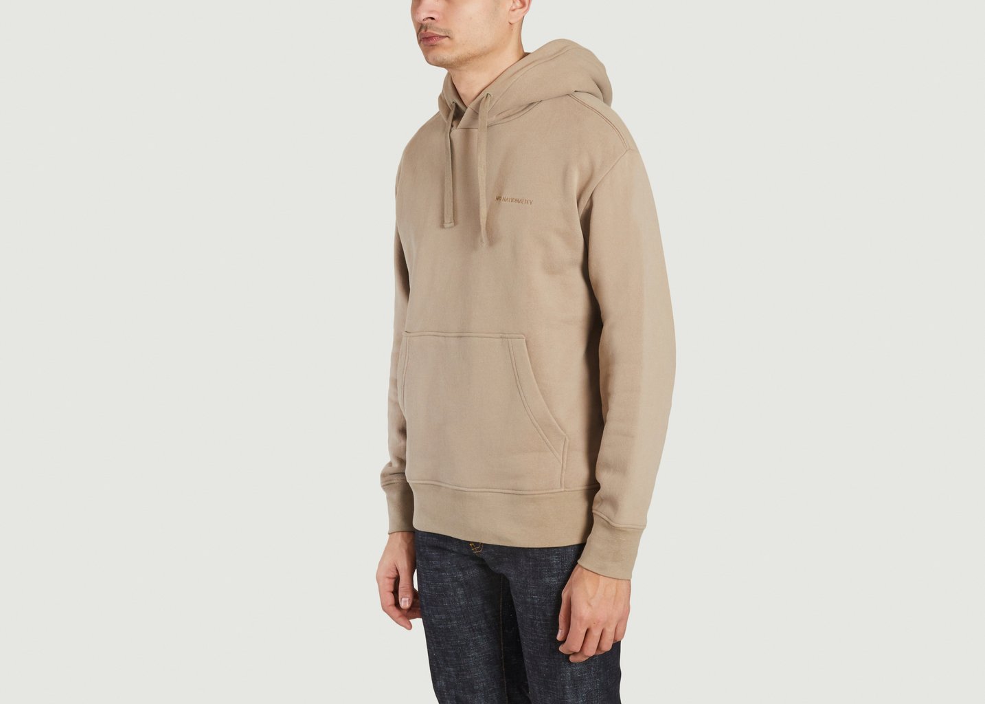 L'exception Sweat à Capuche Briggs 3503 Beige No Nationality 07
