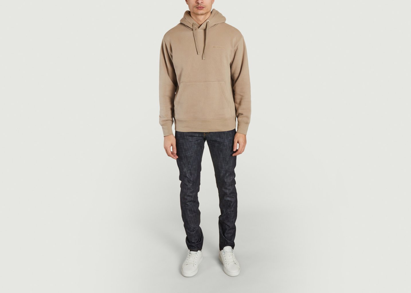 L'exception Sweat à Capuche Briggs 3503 Beige No Nationality 07