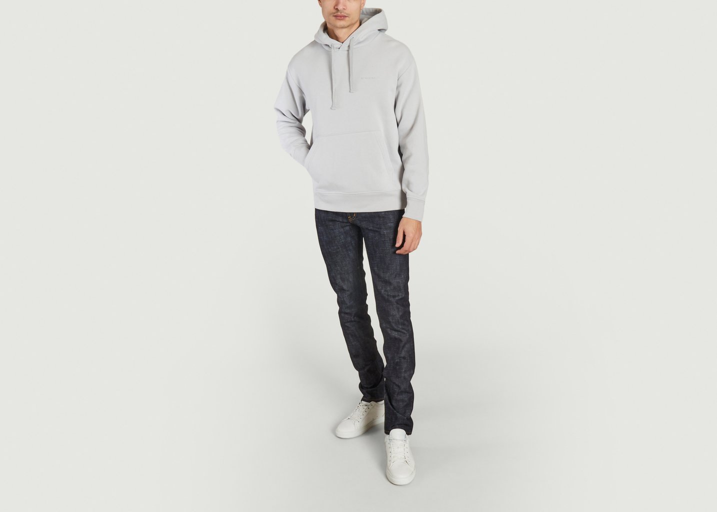 L'exception Sweat à Capuche Briggs 3503 Gris No Nationality 07