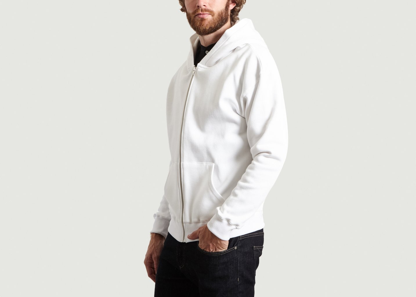 L'exception Sweat Band Statue à Capuche Blanc Band Of Outsiders