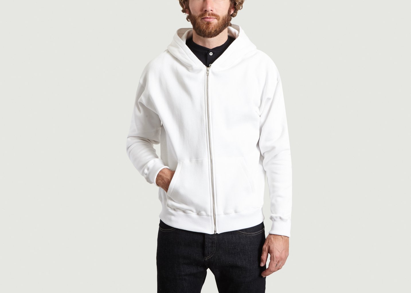 l'exception Sweat Band Statue à Capuche Blanc Band Of Outsiders