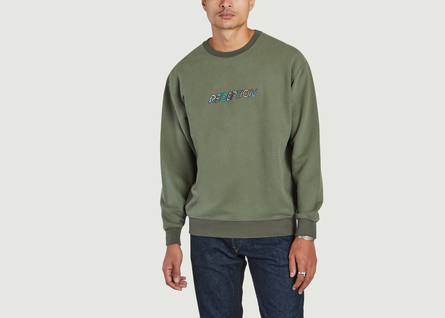 l'exception Sweat Club Spaghetti Khaki Reception Clothing