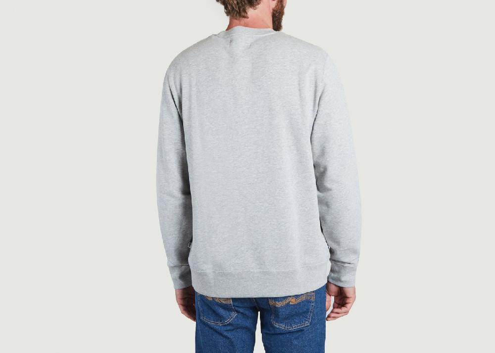 L'exception Sweat Hugh Leave Me Alone Gris Wood Wood