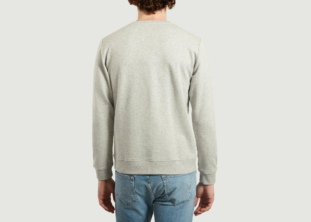 L'exception Sweat Logotypé Vagn Gris Norse Projects