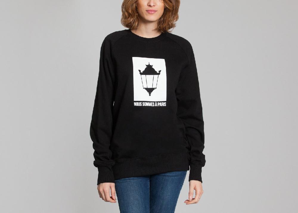 l'exception Sweat Nous Sommes à Paris Noir Nous Sommes à Paris