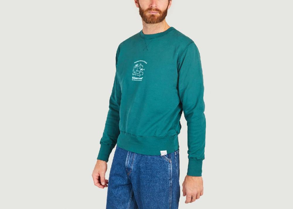 L'exception Sweat Runner Vert Foncé Edmmond Studios