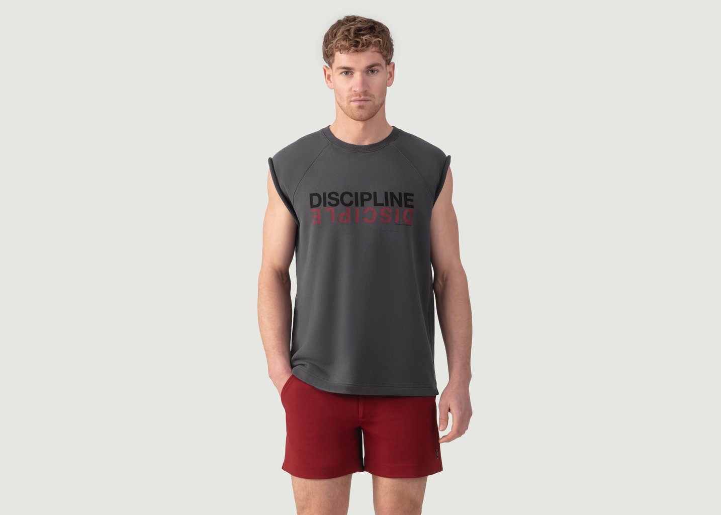 L'exception Sweat Sans Manches Anthracite Ron Dorff