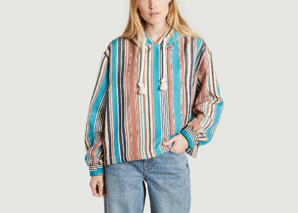 l'exception Sweat tressé main Multicolore benjamin benmoyal
