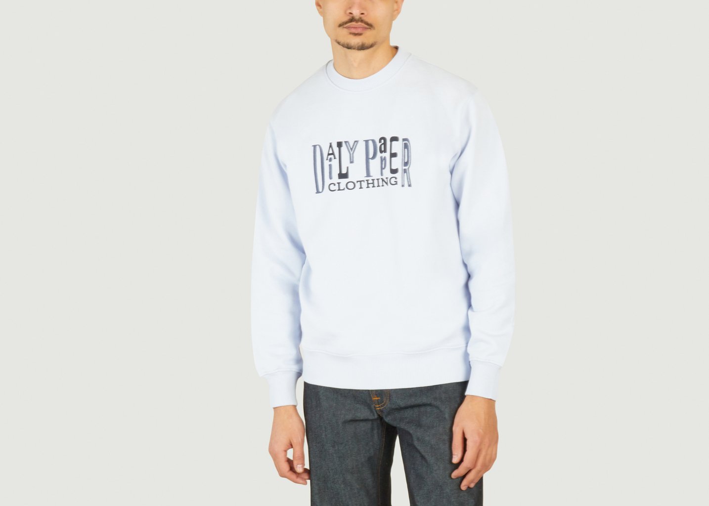 L'exception Sweat United Type Bleu Clair Daily Paper