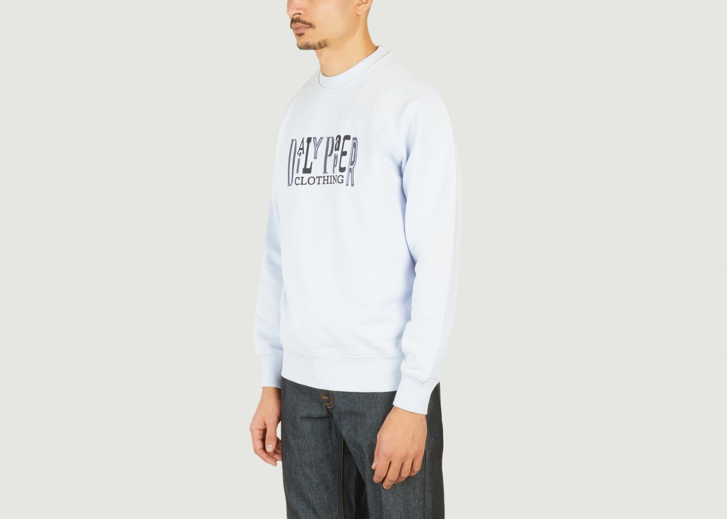 L'exception Sweat United Type Bleu Clair Daily Paper