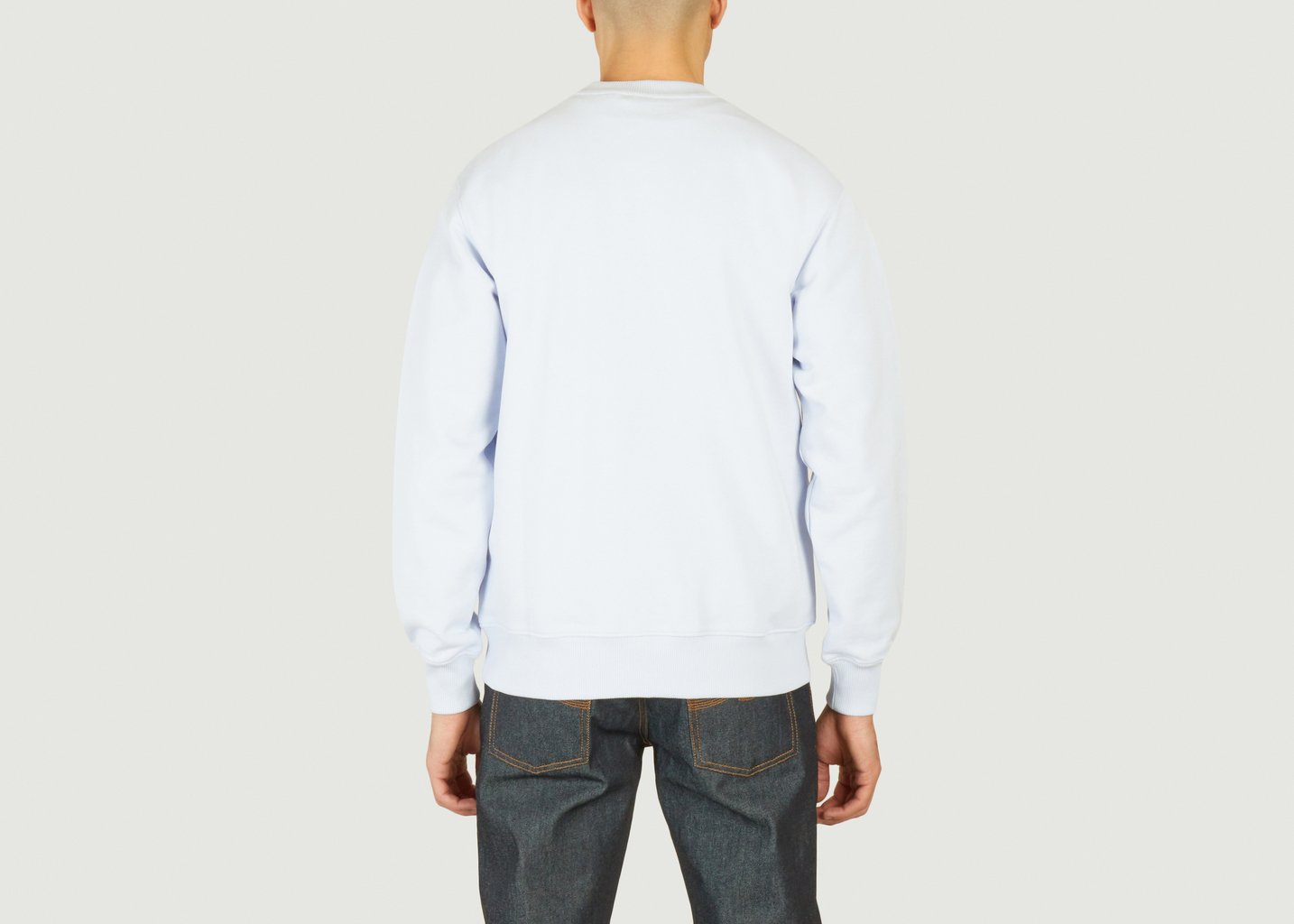 L'exception Sweat United Type Bleu Clair Daily Paper