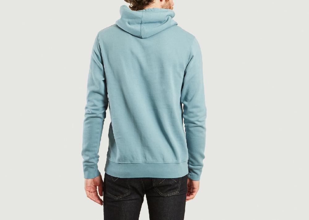 L'exception Sweatshirt à Capuche Azur Colorful Standard