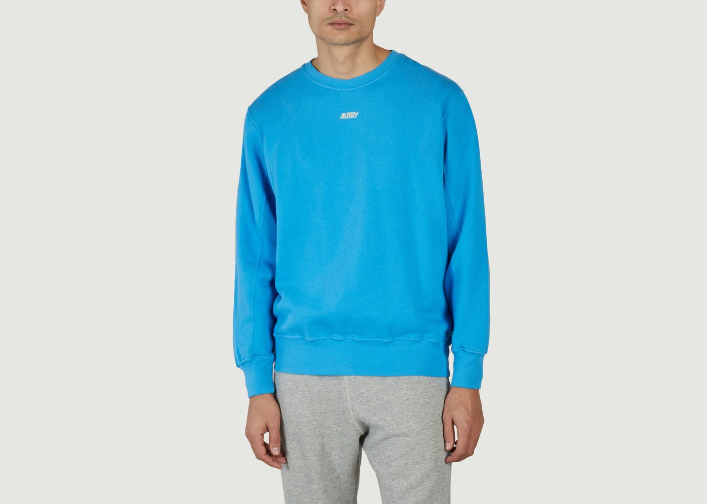 L'exception Sweatshirt Bicolor Bleu électrique AUTRY