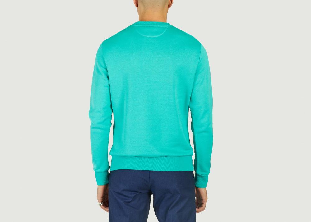 L'exception Sweatshirt Blue Earth Vert JagVi Rive Gauche