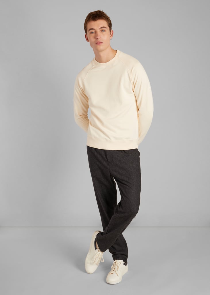 L'exception Sweatshirt Col Rond En Coton Biologique Crème L'Exception Paris