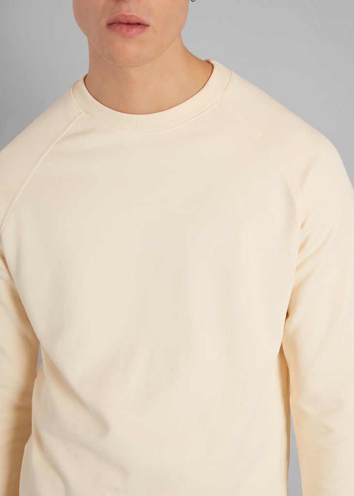 L'exception Sweatshirt Col Rond En Coton Biologique Crème L'Exception Paris