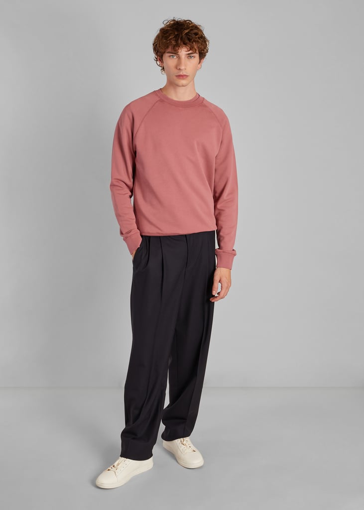 L'exception Sweatshirt Col Rond En Coton Biologique Rose L'Exception Paris