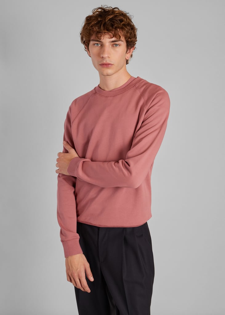 l'exception Sweatshirt col rond en coton biologique Rose L'Exception Paris