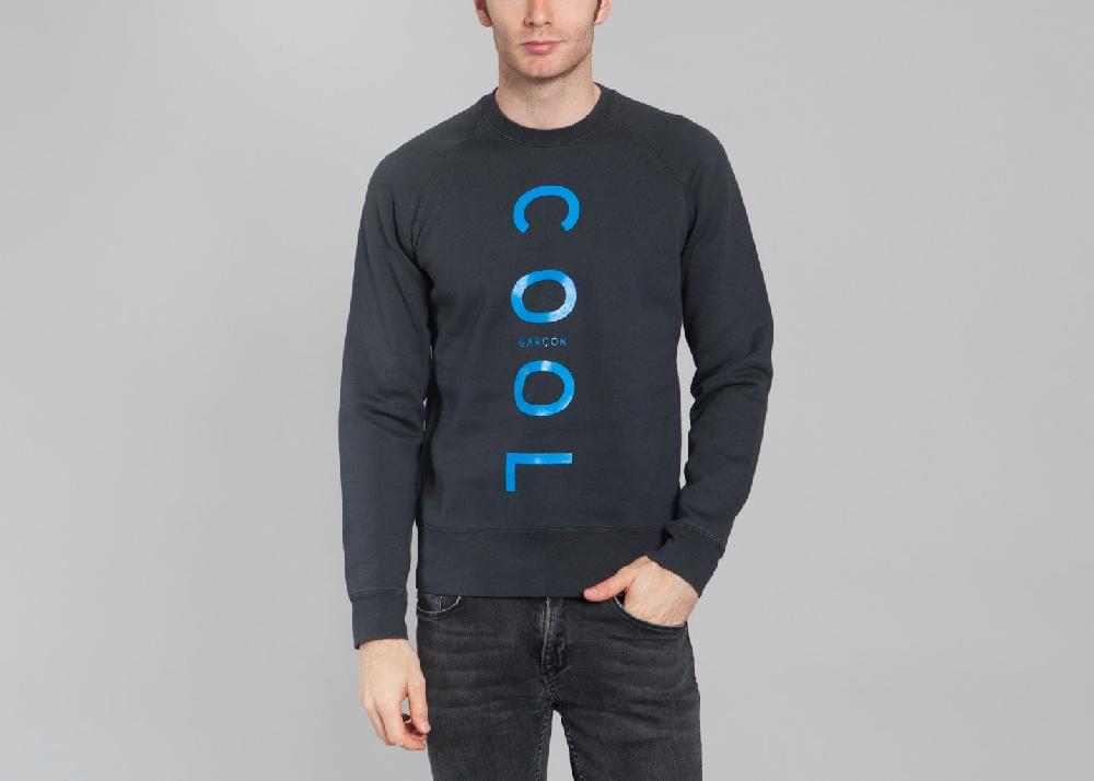 l'exception Sweatshirt Cool Garçon Noir Cool Garçon
