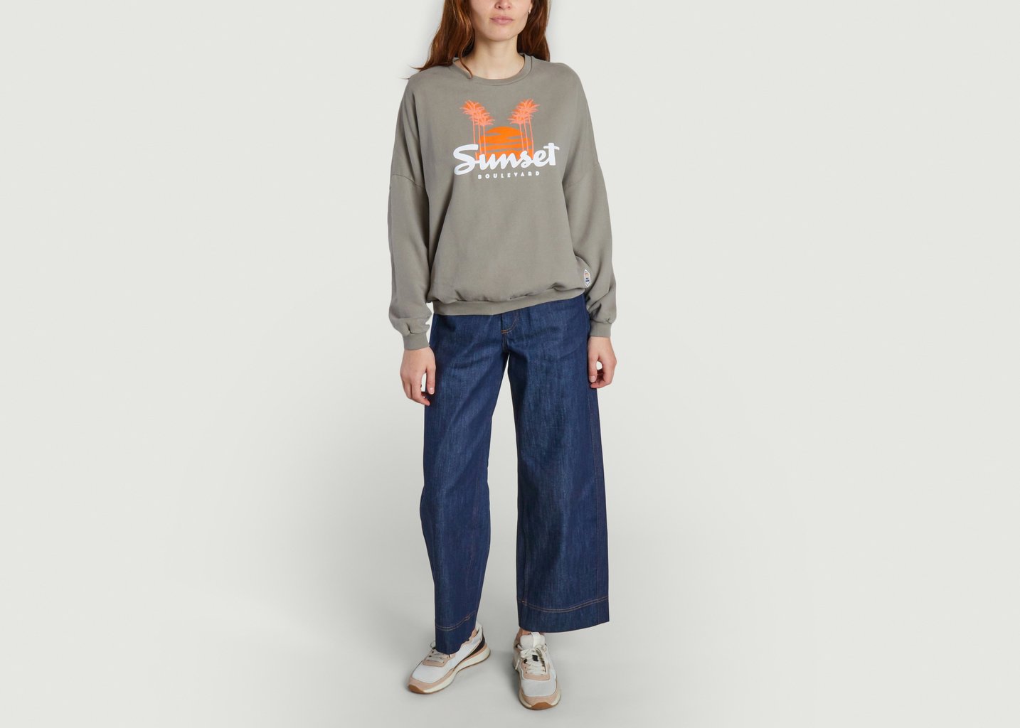 L'exception Sweatshirt Couché De Soleil Khaki French Disorder