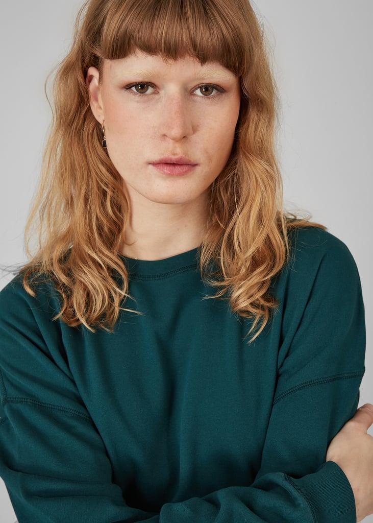 L'exception Sweatshirt Coupe Loose Vert Foncé L'Exception Paris