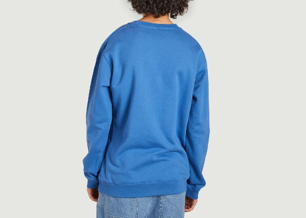 L'exception Sweatshirt Coupe Relax Barrow Bleu Roi No Nationality 07