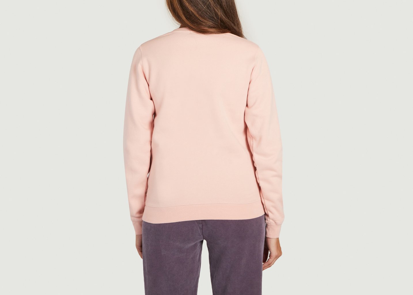 L'exception Sweatshirt Dylan Sky Lines Rose Pâle French Disorder