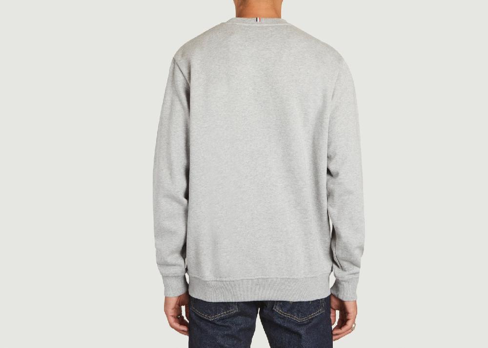 L'exception Sweatshirt Egalité 2.0 Gris Léger Les Deux
